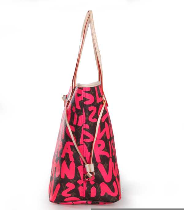 7A Replica Louis Vuitton Monogram Graffiti Neverfull GM M93701 - Click Image to Close